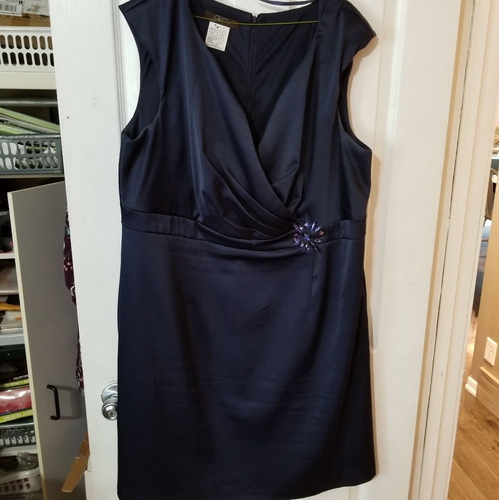 Size 22 shift dress with embellishment